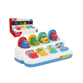 WOOPIE BABY Zabawka Edukacyjna Wyskakujące Pojazdy POP-UP