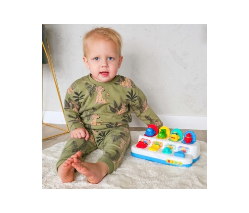 WOOPIE BABY Zabawka Edukacyjna Wyskakujące Pojazdy POP-UP