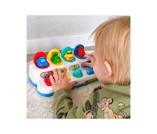 WOOPIE BABY Zabawka Edukacyjna Wyskakujące Pojazdy POP-UP
