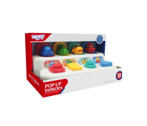 WOOPIE BABY Zabawka Edukacyjna Wyskakujące Pojazdy POP-UP