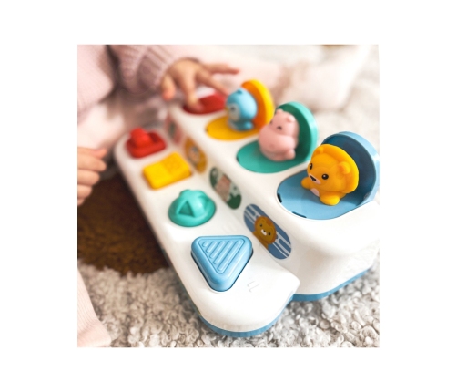 WOOPIE BABY Zabawka Edukacyjna Wyskakujące Zwierzątka POP-UP