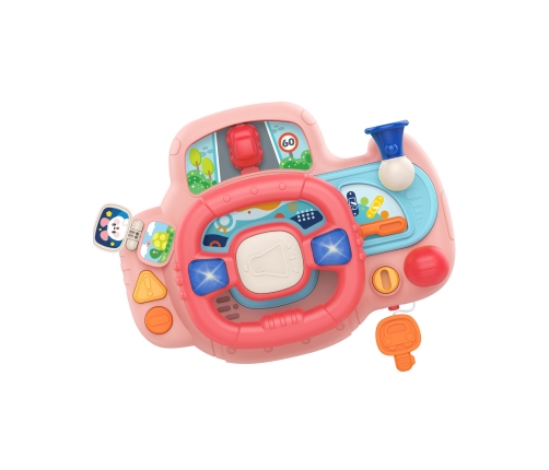 WOOPIE BABY Kierownica Samochodowa Interaktywna z Swiatłami Dźwiękiem