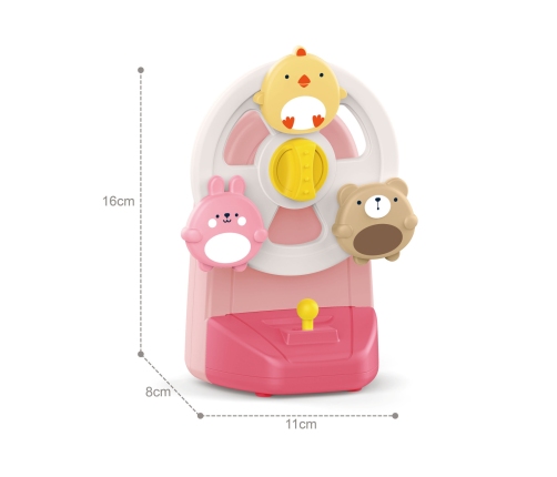 WOOPIE BABY Pozytywka Karuzela Zwierzęta Zabawka Muzyczna Edukacyjna