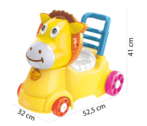 Bērnu stumjamā mašīna 3in1 WOOPIE BABY