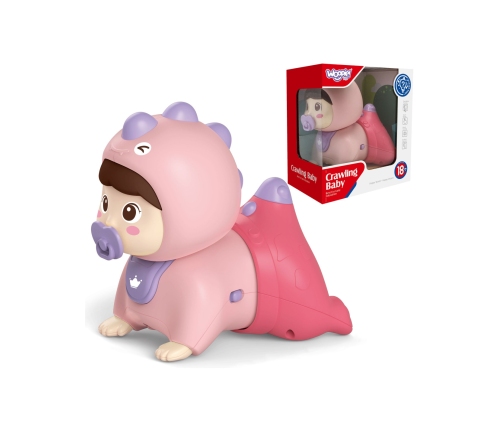 WOOPIE BABY Raczkujący Bobas Zabawka z Melodiami Świecąca