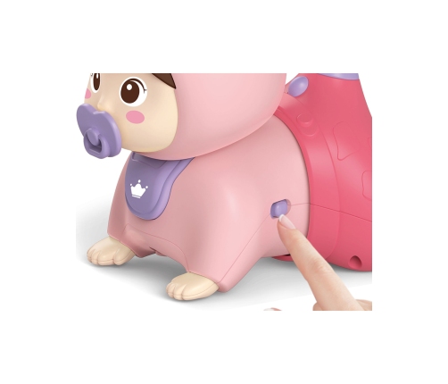 WOOPIE BABY Raczkujący Bobas Zabawka z Melodiami Świecąca