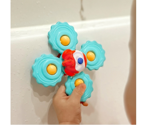 WOOPIE BABY Gryzak Spinner Wirujący z Przyssawką Zestaw 3 szt