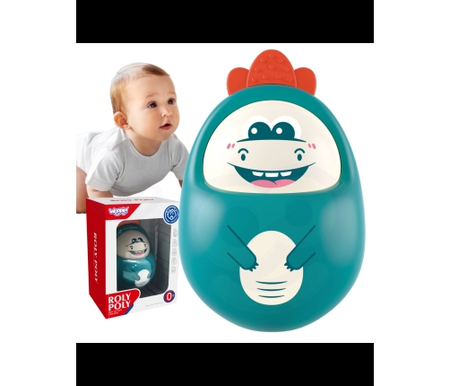 WOOPIE BABY Wańka Wstańka Dinozaur z Melodyjkami