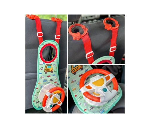 WOOPIE BABY Kierownica Interaktywna Do Samochodu Zestaw Małego Kierowcy