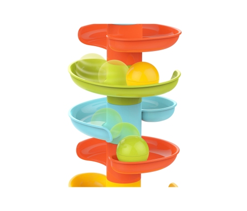 WOOPIE BABY Kulodrom Tor Kulkowy Zestaw Spirala + 6 Kulek