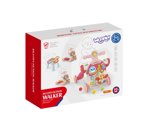 Ходунки 4in1 WOOPIE BABY Pink