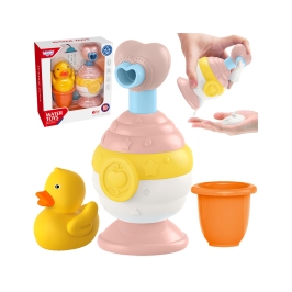 WOOPIE BABY Zabawki do Kąpieli Kubeczek + Kaczuszka + Dozownik Mydła Zestaw
