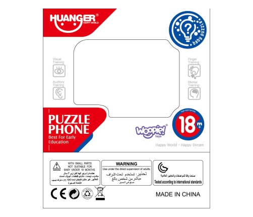 WOOPIE BABY Telefonik Interaktywny Komórka z Dźwiękami