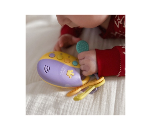 WOOPIE BABY Interaktywne Kluczki Samochodowe z Pilotem Gryzak 2w1