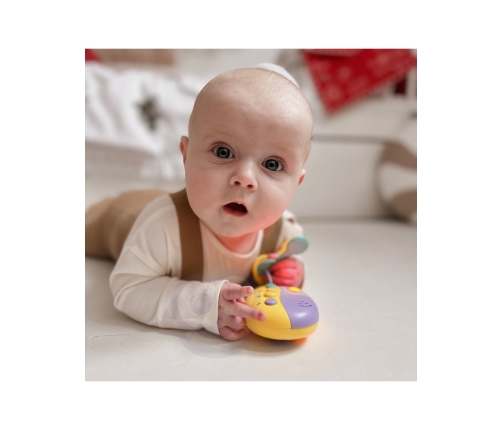 WOOPIE BABY Interaktywne Kluczki Samochodowe z Pilotem Gryzak 2w1