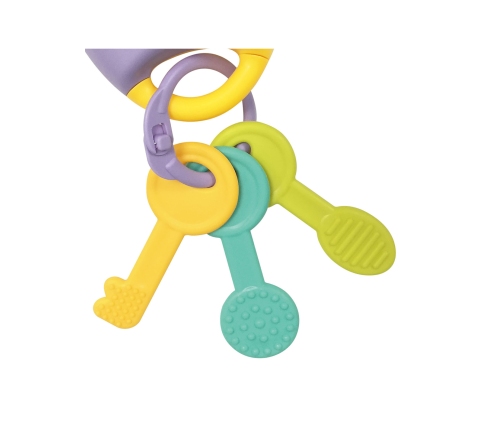 WOOPIE BABY Interaktywne Kluczki Samochodowe z Pilotem Gryzak 2w1