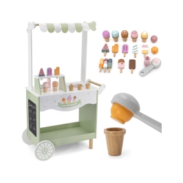 VIGA PolarB Drewniany Stragan z Lodami Lodziarnia Mobilna