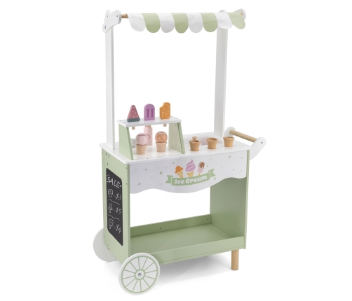 VIGA PolarB Drewniany Stragan z Lodami Lodziarnia Mobilna