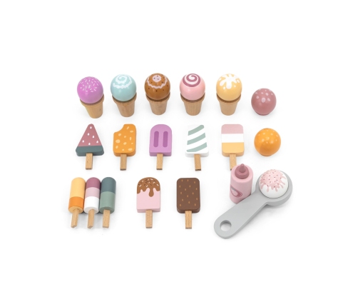 VIGA PolarB Drewniany Stragan z Lodami Lodziarnia Mobilna