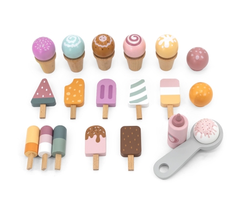 VIGA PolarB Drewniany Stragan z Lodami Lodziarnia Mobilna