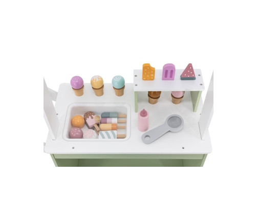 VIGA PolarB Drewniany Stragan z Lodami Lodziarnia Mobilna