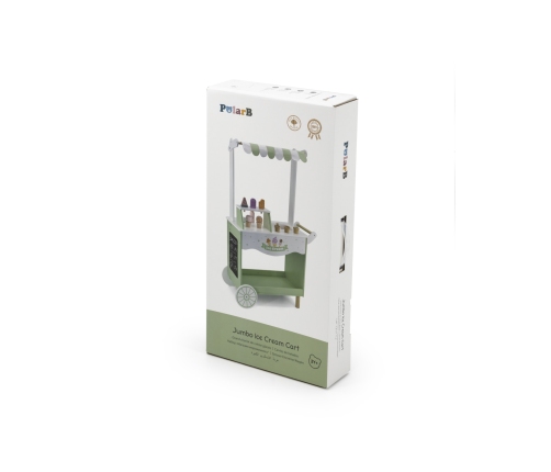 VIGA PolarB Drewniany Stragan z Lodami Lodziarnia Mobilna