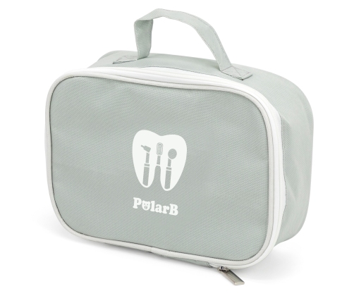 VIGA PolarB Drewniany Zestaw Dentysty Torba