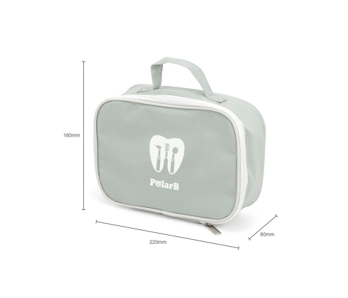 VIGA PolarB Drewniany Zestaw Dentysty Torba