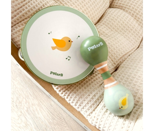 VIGA PolarB Zestaw Instrumentów Muzycznych Z Ptaszkiem