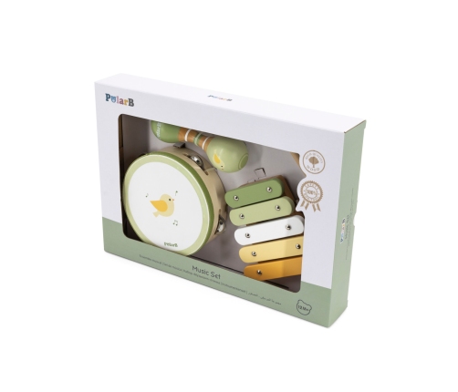 VIGA PolarB Zestaw Instrumentów Muzycznych Z Ptaszkiem