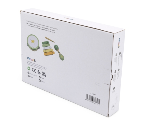 VIGA PolarB Zestaw Instrumentów Muzycznych Z Ptaszkiem