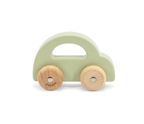 VIGA PolarB Drewniany Samochodzik do Pchania Zielony