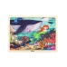 VIGA Drewniane Puzzle Układanka 24 el. Sekrety Morza