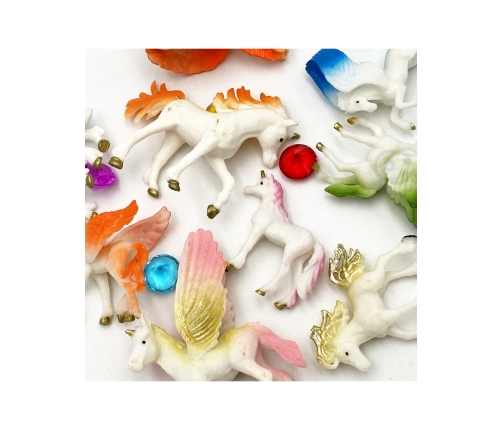 WOOPIE Zestaw Figurki Jednorożce 16 szt.