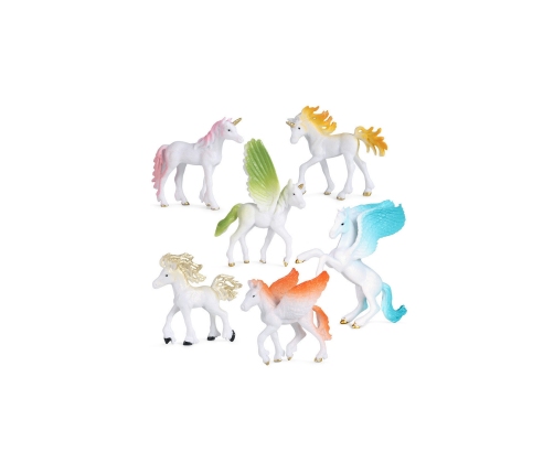 WOOPIE Zestaw Figurki Jednorożce 16 szt.