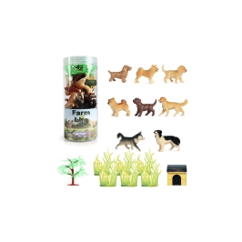 WOOPIE Zestaw Figurki Pieski 16 szt.