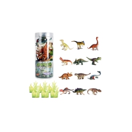 WOOPIE Zestaw Figurki Dinozaury 18 szt. - wersja 2