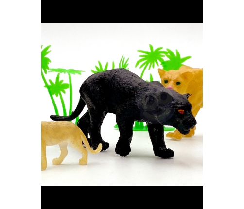 WOOPIE Zestaw Figurki Zwierzęta Safari 34 szt.