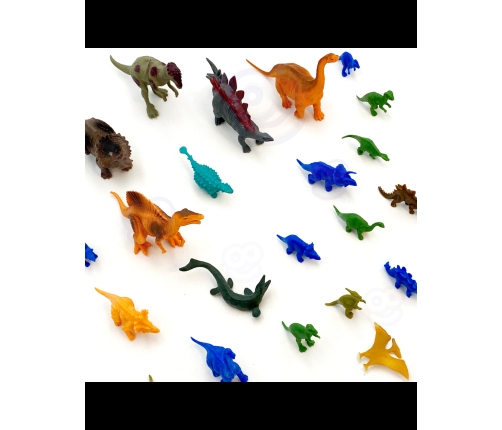 WOOPIE Zestaw Figurki Dinozaury 34 szt.