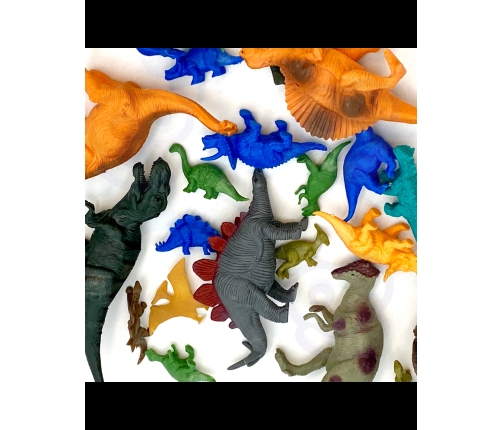 WOOPIE Zestaw Figurki Dinozaury 34 szt.