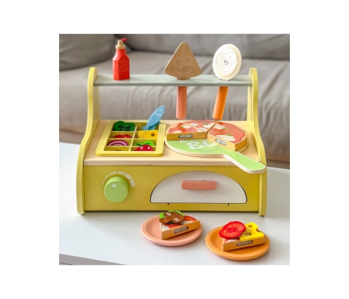 CLASSIC WORLD Drewniany Piec do Pizzy Oven Pizza 3+ FSC