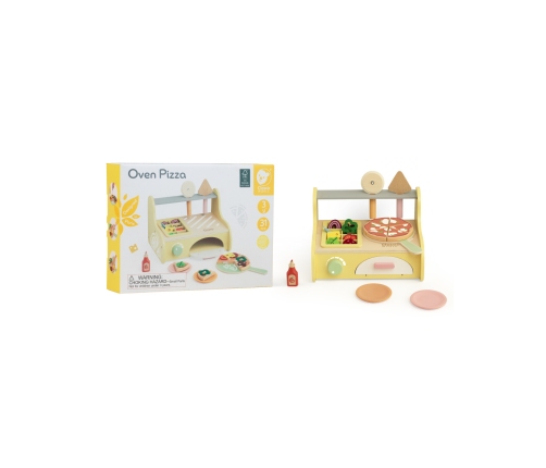 CLASSIC WORLD Drewniany Piec do Pizzy Oven Pizza 3+ FSC