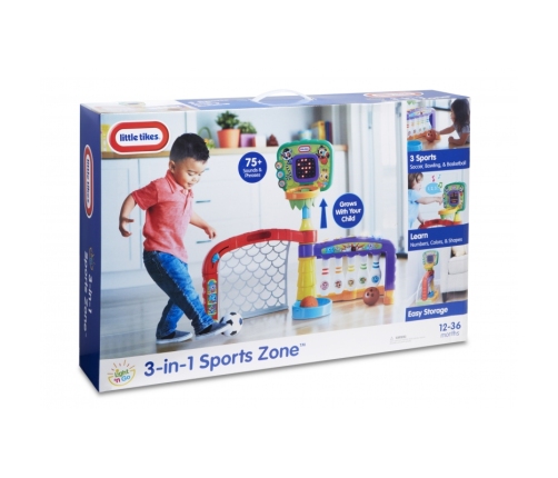 Little Tikes Interaktywne Centrum Sportowe 3w1