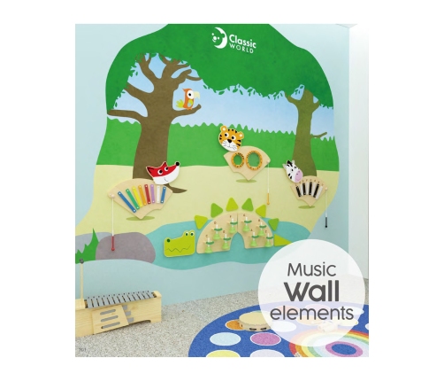 CLASSIC WORLD EDU Muzyczna Tablica Ścienna LISEK