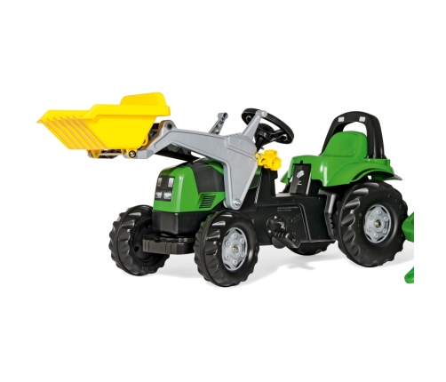 RollyKid Deutz-Fahr Traktor Rolly Toys z przyczepką