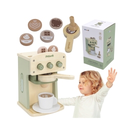 VIGA PolarB Drewniany Ekspres do Kawy Zielony + Akcesoria