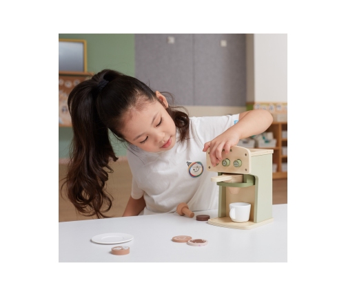 VIGA PolarB Drewniany Ekspres do Kawy Zielony + Akcesoria