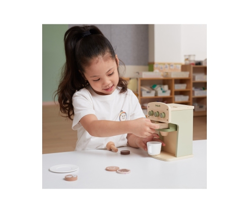 VIGA PolarB Drewniany Ekspres do Kawy Zielony + Akcesoria