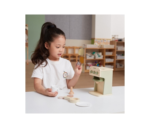 VIGA PolarB Drewniany Ekspres do Kawy Zielony + Akcesoria