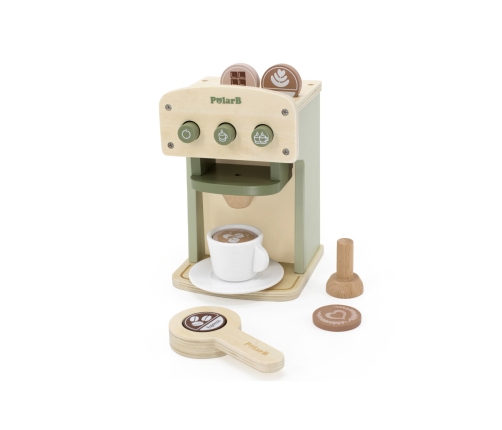 VIGA PolarB Drewniany Ekspres do Kawy Zielony + Akcesoria